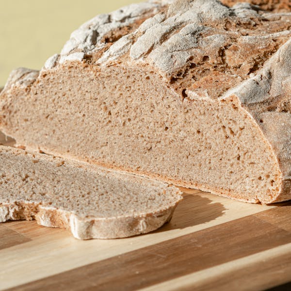 Artisan sourdough rye bread